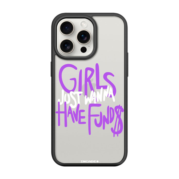 Чохол для iPhone 15 Pro Max funds violet - INCADE