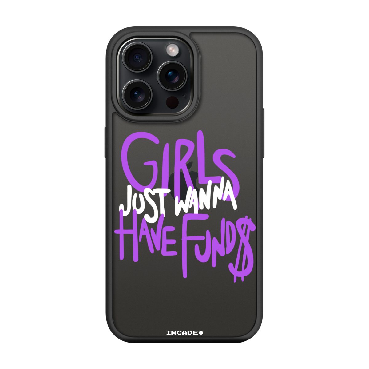 Чохол для iPhone 15 Pro Max funds violet - INCADE