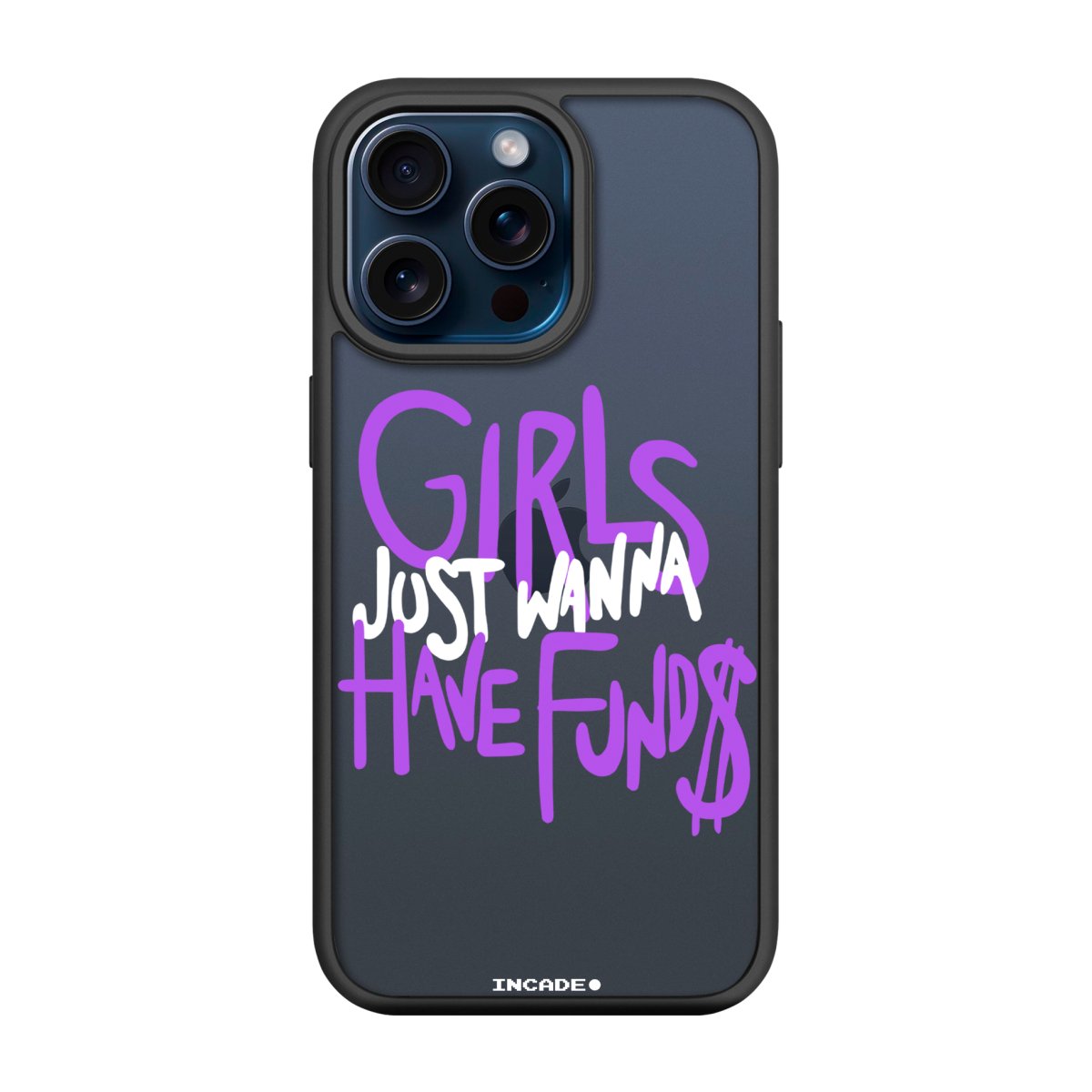 Чохол для iPhone 15 Pro Max funds violet - INCADE