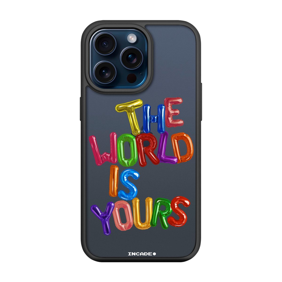 Чохол для iPhone 15 Pro Max world - INCADE