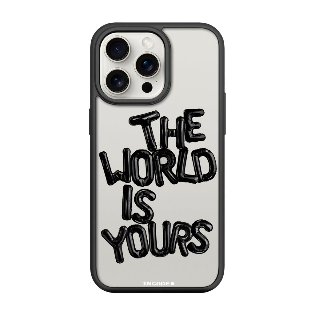 Чохол для iPhone 15 Pro world black - INCADE