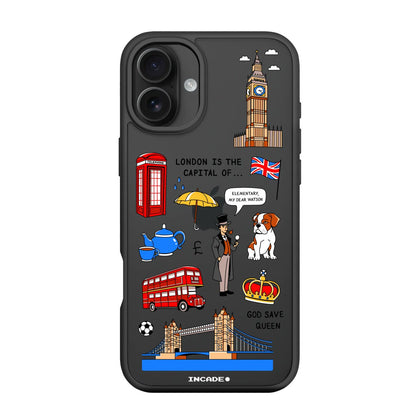 Чохол для iPhone 16 LONDON - INCADE