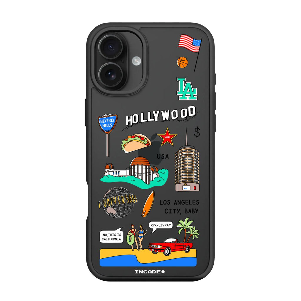 Чохол для iPhone 16 LOS ANGELES - INCADE