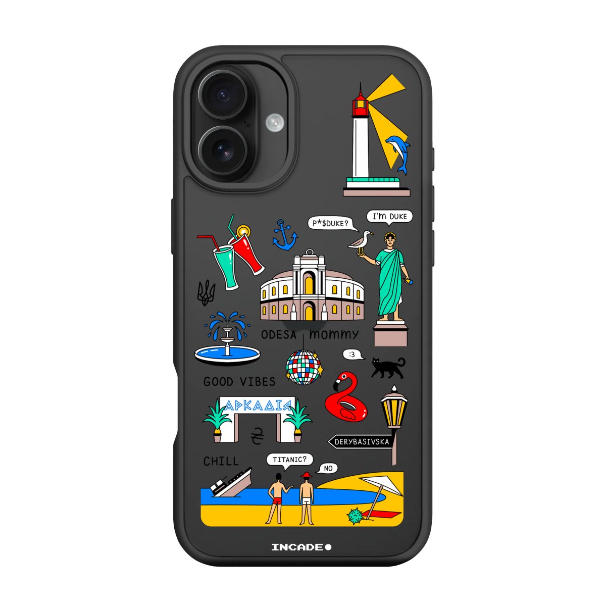 Чохол для iPhone 16 ODESA - INCADE