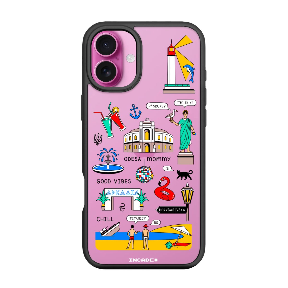 Чохол для iPhone 16 ODESA - INCADE