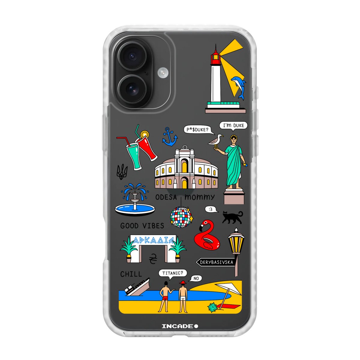 Чохол для iPhone 16 ODESA - INCADE