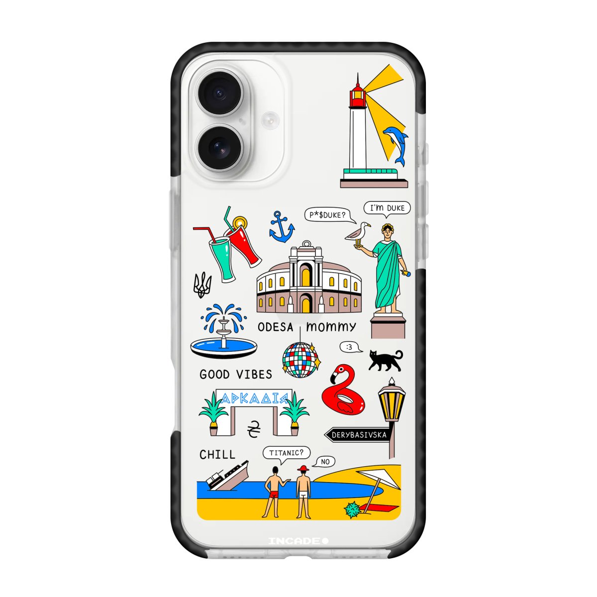 Чохол для iPhone 16 ODESA - INCADE