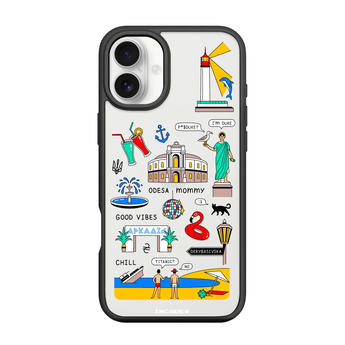 Чохол для iPhone 16 ODESA - INCADE