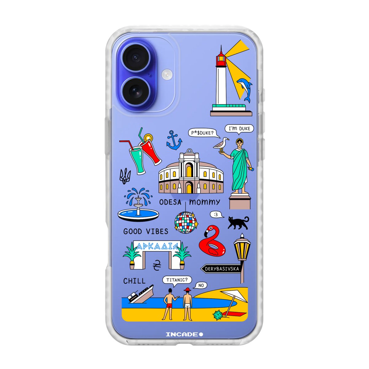 Чохол для iPhone 16 ODESA - INCADE