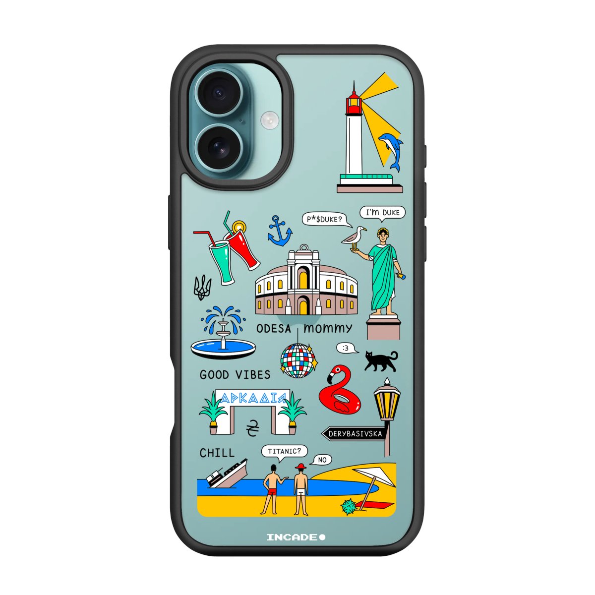 Чохол для iPhone 16 ODESA - INCADE