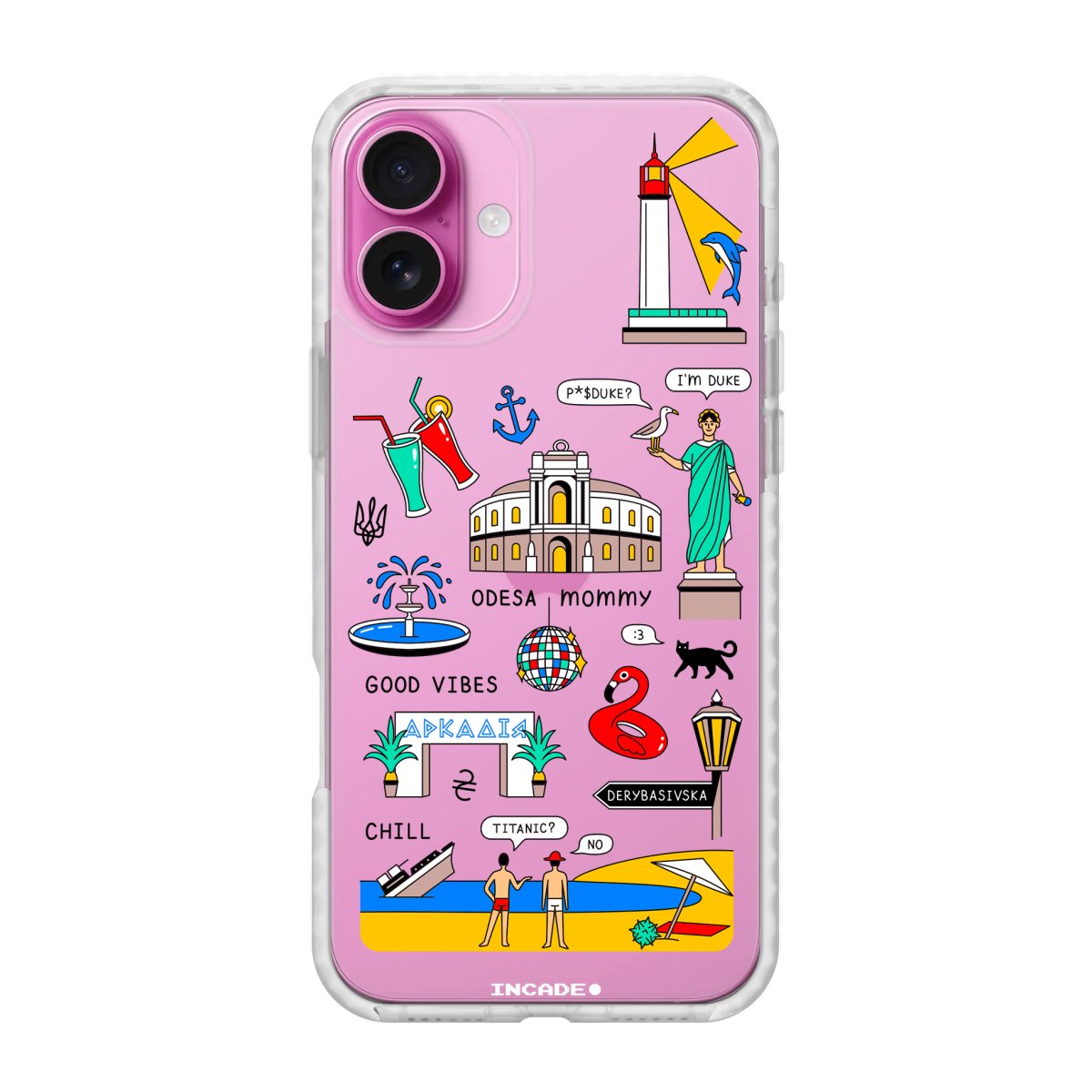 Чохол для iPhone 16 ODESA - INCADE