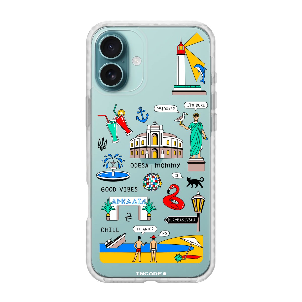 Чохол для iPhone 16 ODESA - INCADE