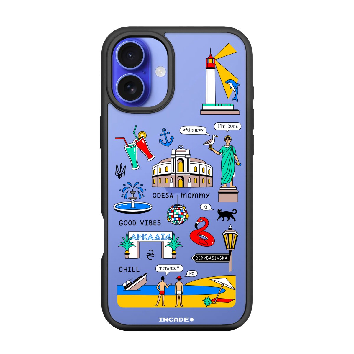 Чохол для iPhone 16 ODESA - INCADE