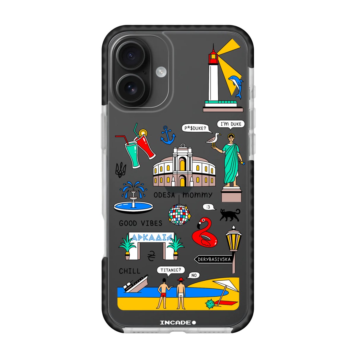 Чохол для iPhone 16 ODESA - INCADE