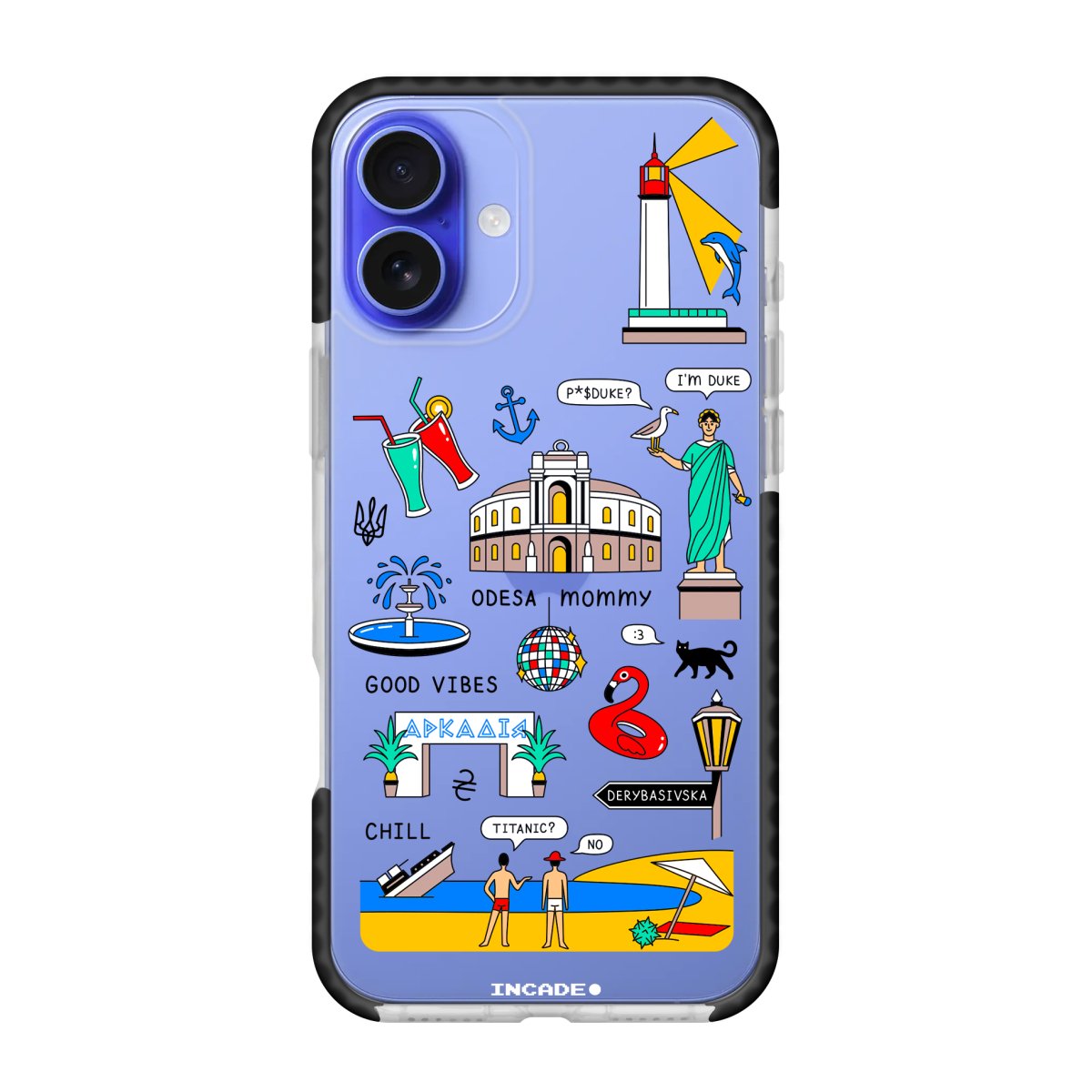 Чохол для iPhone 16 ODESA - INCADE