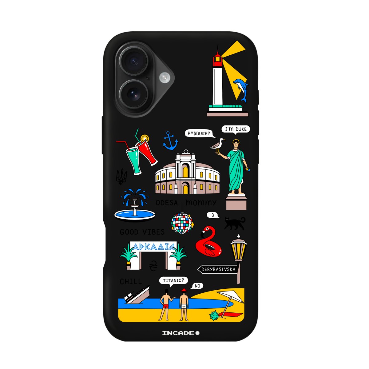 Чохол для iPhone 16 ODESA - INCADE