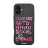Чохол для iPhone 16 Plus з принтом bad girl pink