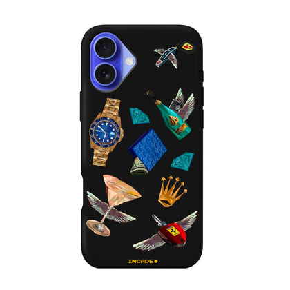 Чохол для iPhone 16 Plus Ferrari porsche rolex - INCADE