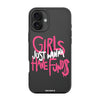 Чохол для iPhone 16 Plus з принтом funds pink