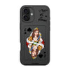 Чохол для iPhone 16 Plus з принтом queen