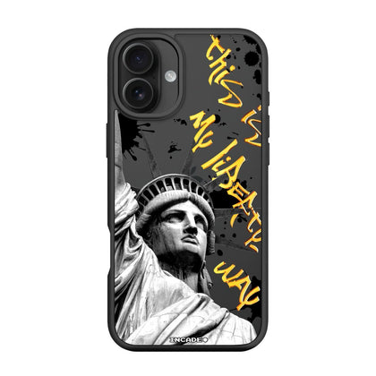 Чохол для iPhone 16 Plus STATUE GREY - INCADE