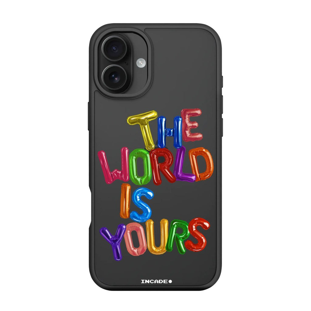 Чохол для iPhone 16 Plus world - INCADE