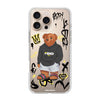 Чохол для iPhone 16 Pro з принтом king teddy