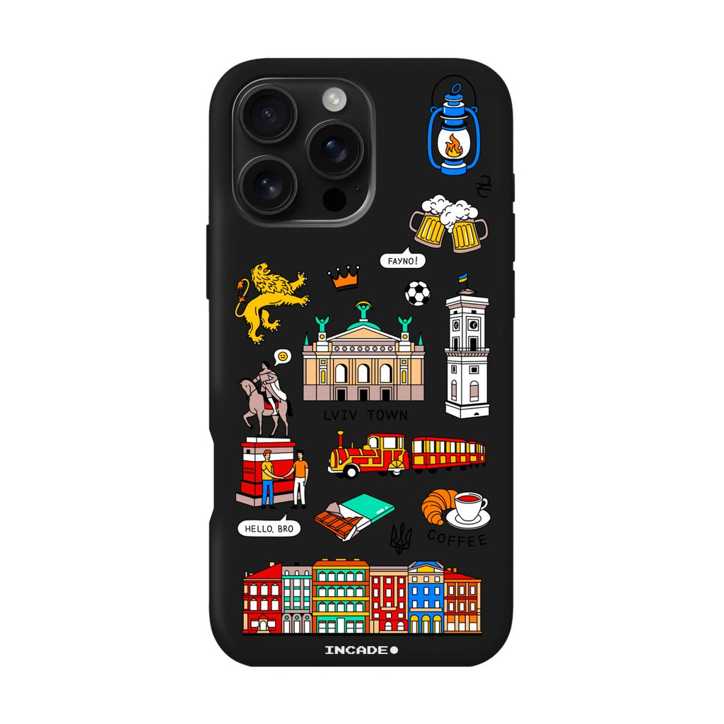 Чохол для iPhone 16 Pro LVIV - INCADE