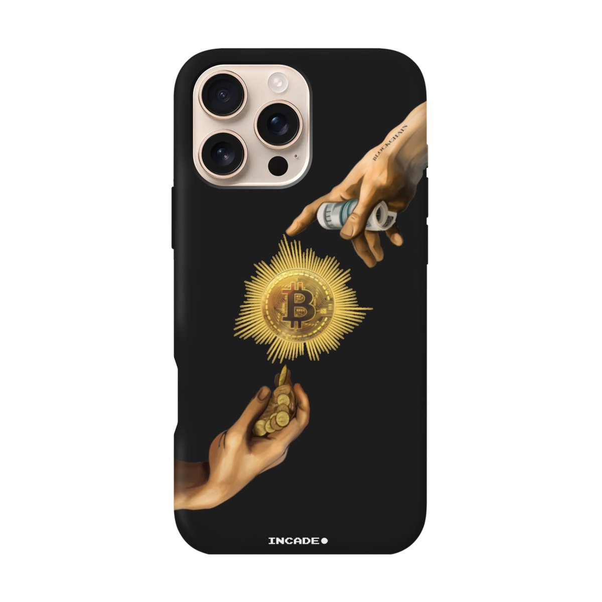 Чохол для iPhone 16 Pro Max crypto god btc - INCADE