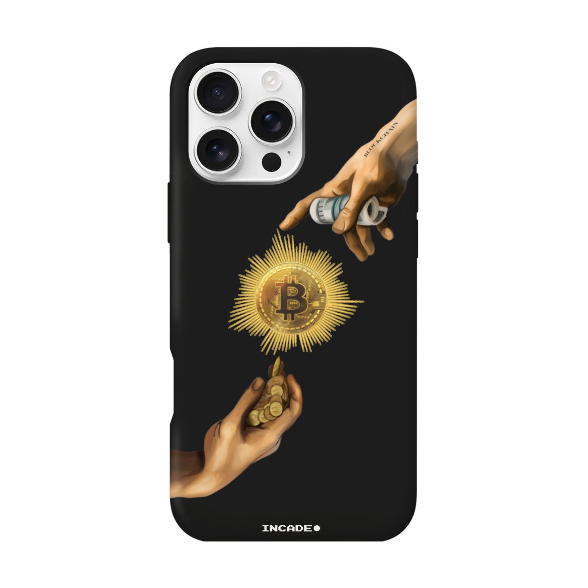 Чохол для iPhone 16 Pro Max crypto god btc - INCADE
