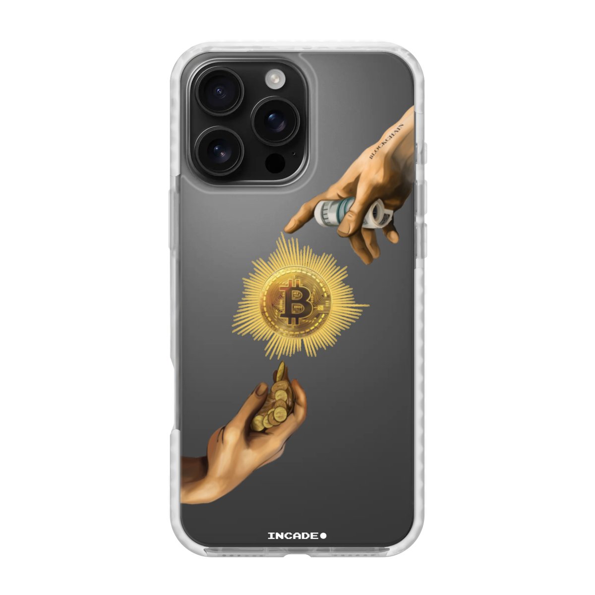 Чохол для iPhone 16 Pro Max crypto god btc - INCADE