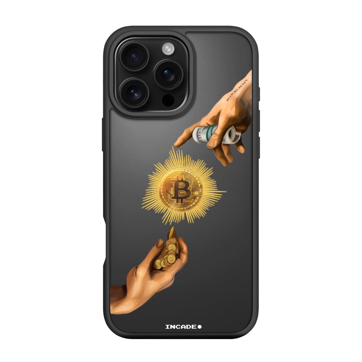 Чохол для iPhone 16 Pro Max crypto god btc - INCADE