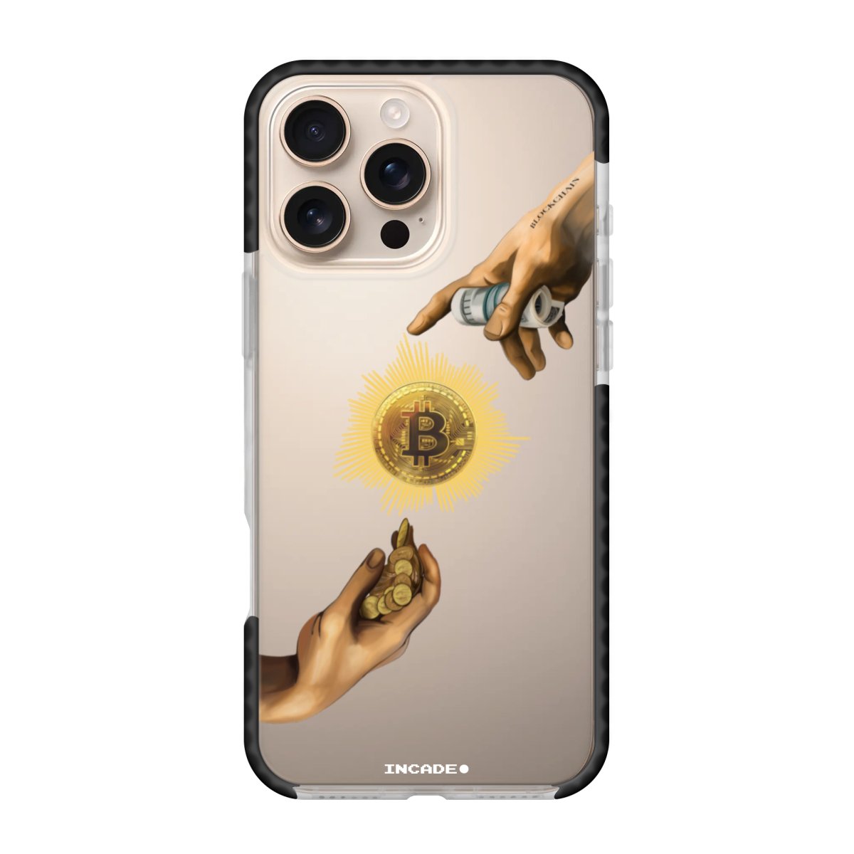 Чохол для iPhone 16 Pro Max crypto god btc - INCADE