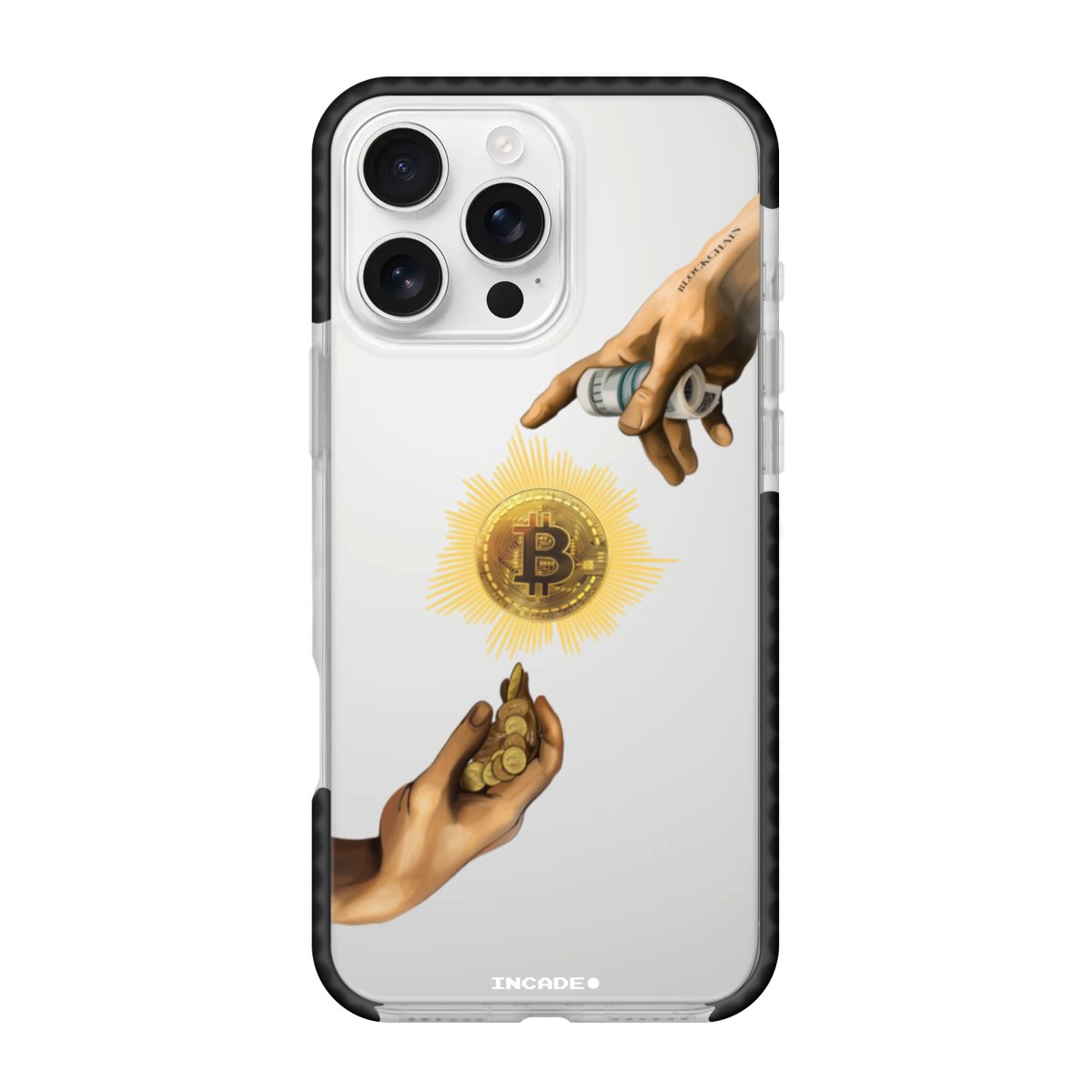 Чохол для iPhone 16 Pro Max crypto god btc - INCADE