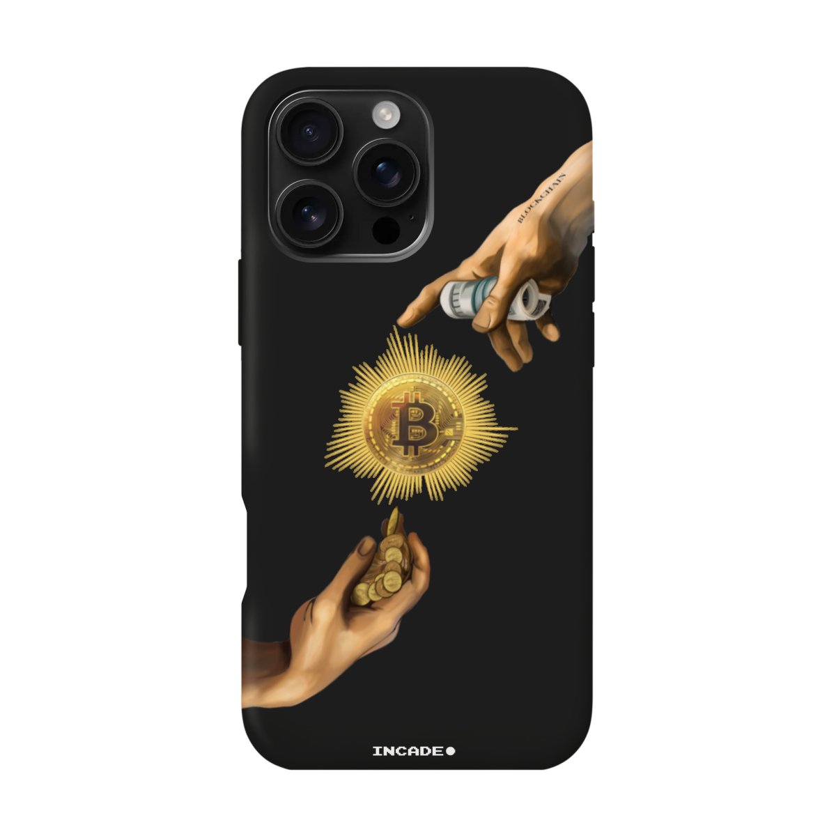 Чохол для iPhone 16 Pro Max crypto god btc - INCADE