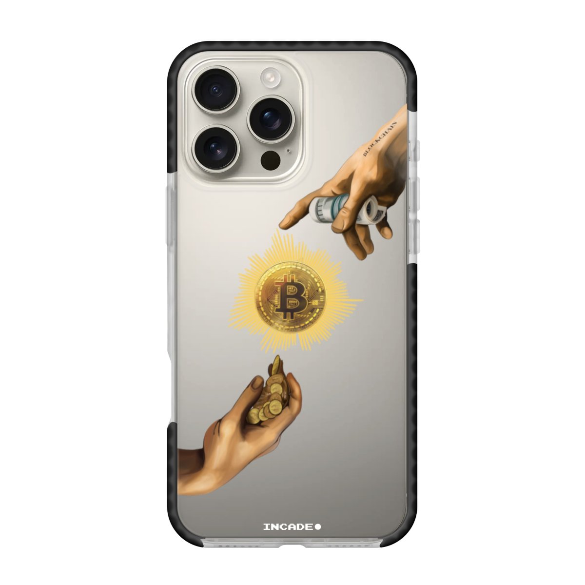 Чохол для iPhone 16 Pro Max crypto god btc - INCADE