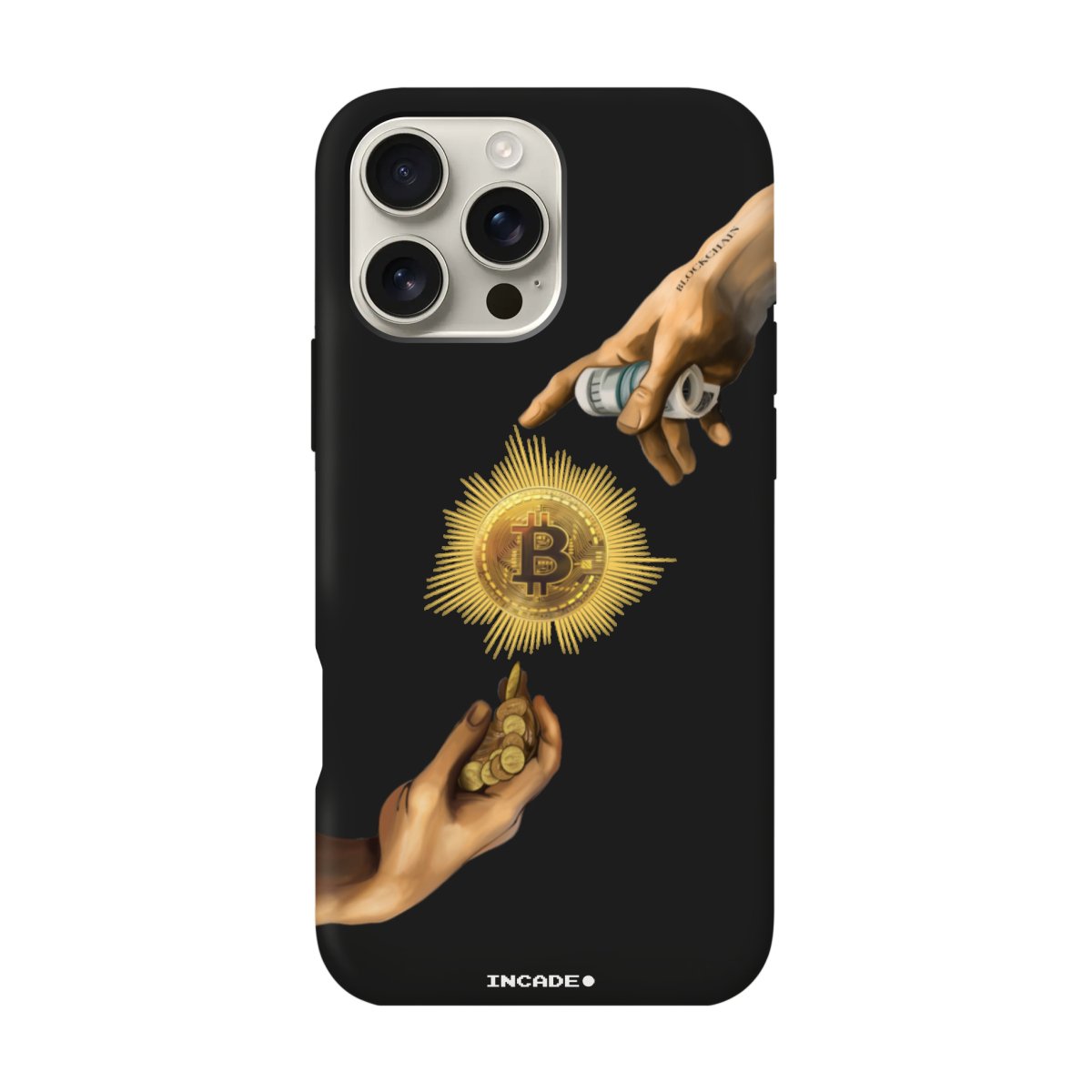 Чохол для iPhone 16 Pro Max crypto god btc - INCADE
