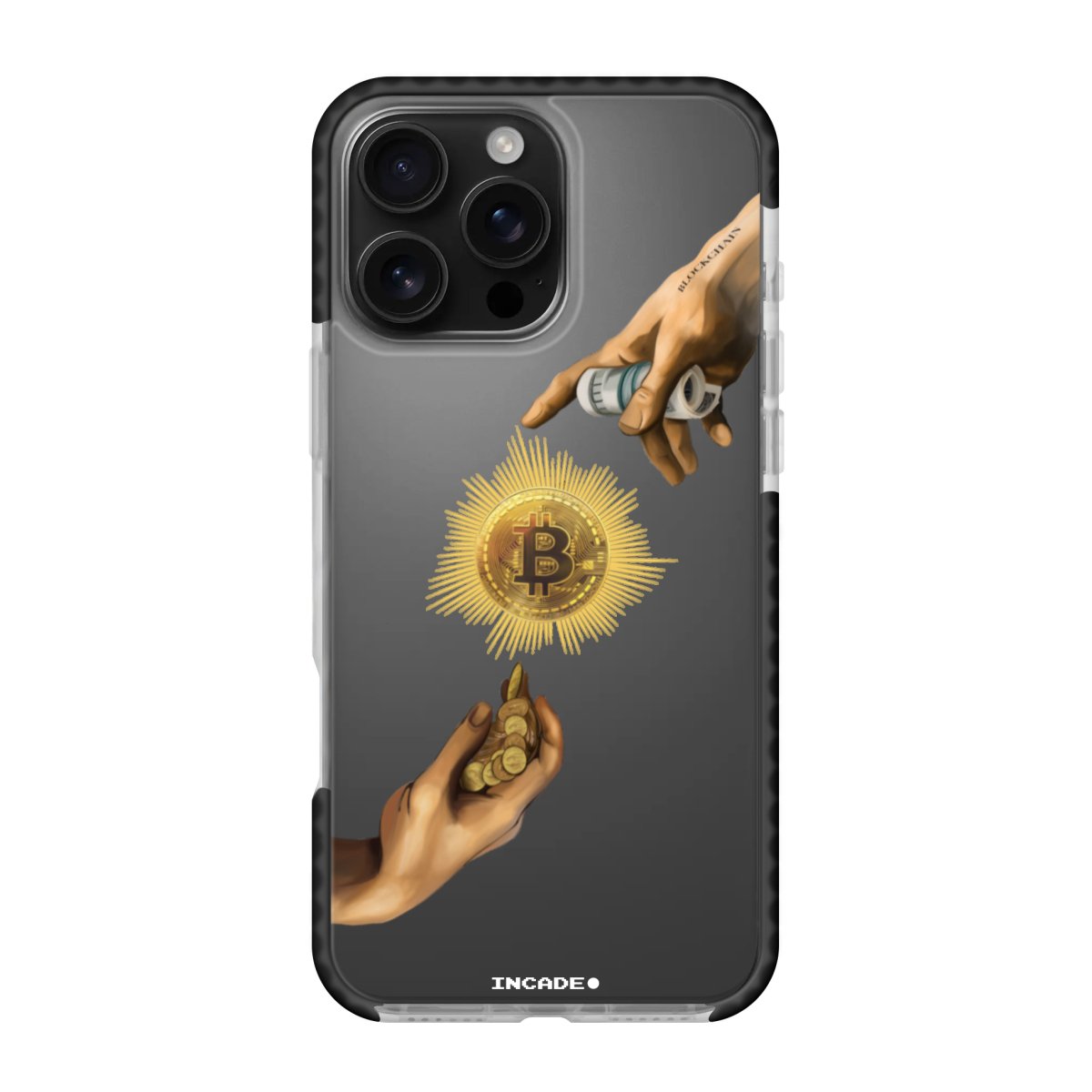 Чохол для iPhone 16 Pro Max crypto god btc - INCADE