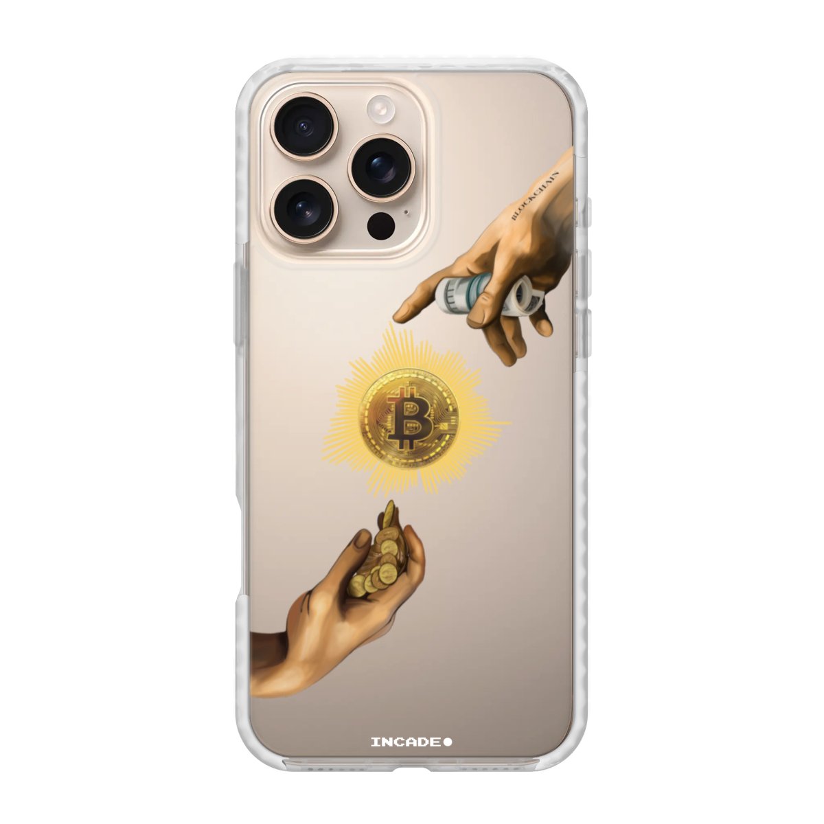 Чохол для iPhone 16 Pro Max crypto god btc - INCADE