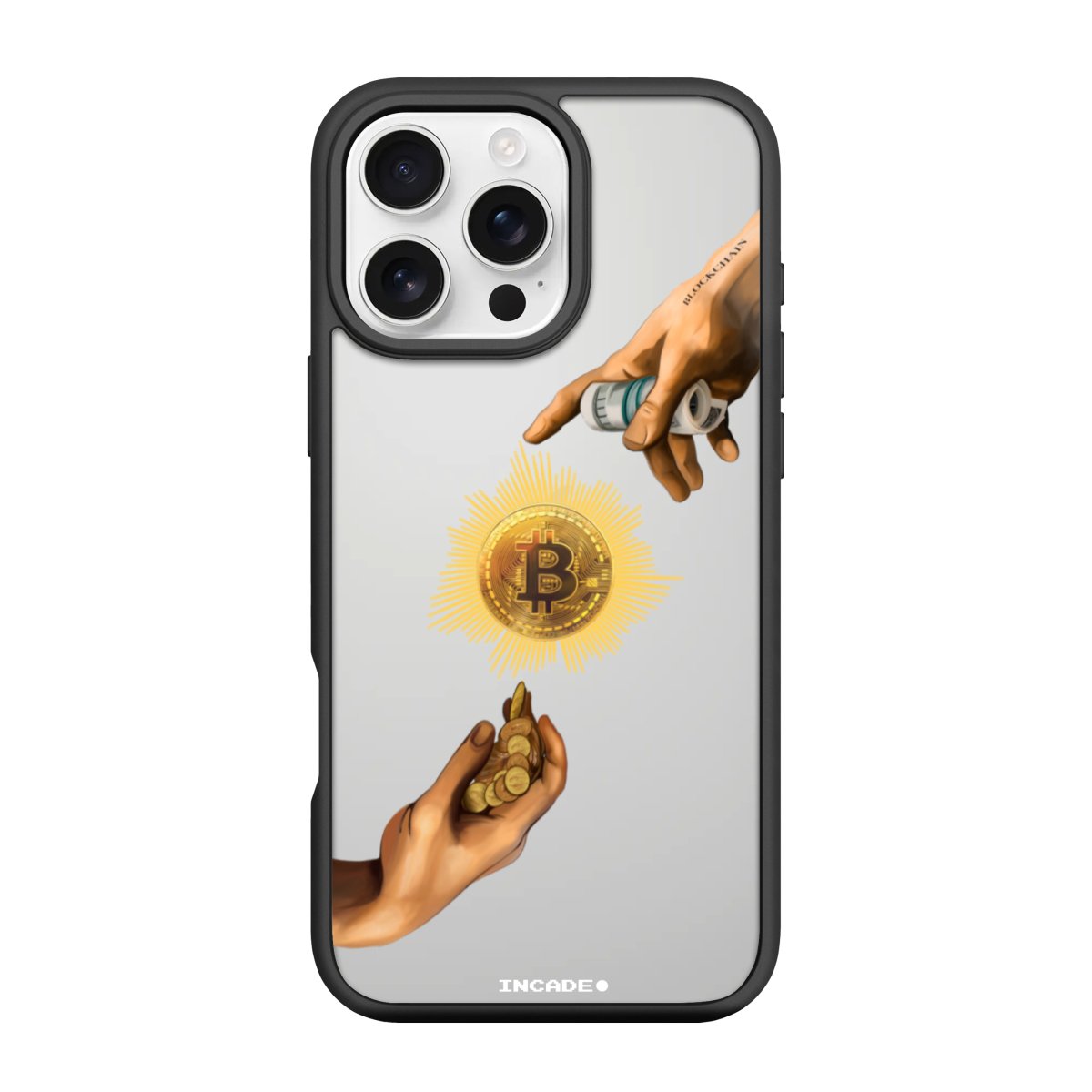 Чохол для iPhone 16 Pro Max crypto god btc - INCADE