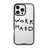 Чохол для iPhone 16 Pro Max з принтом work hard