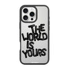 Чохол для iPhone 16 Pro з принтом world black