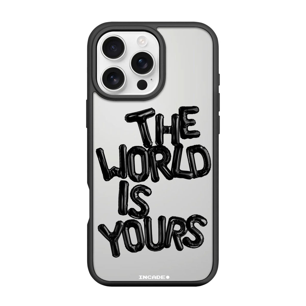 Чохол для iPhone 16 Pro world black - INCADE