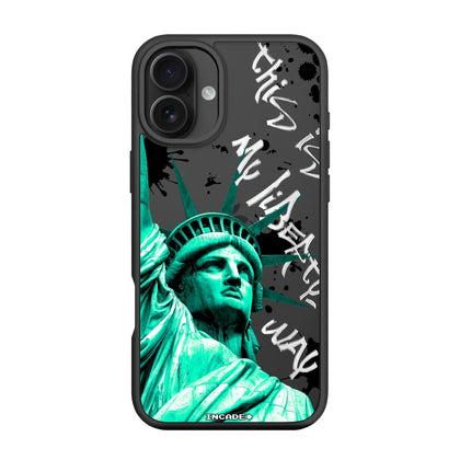 Чохол для iPhone 16 STATUE GREEN - INCADE