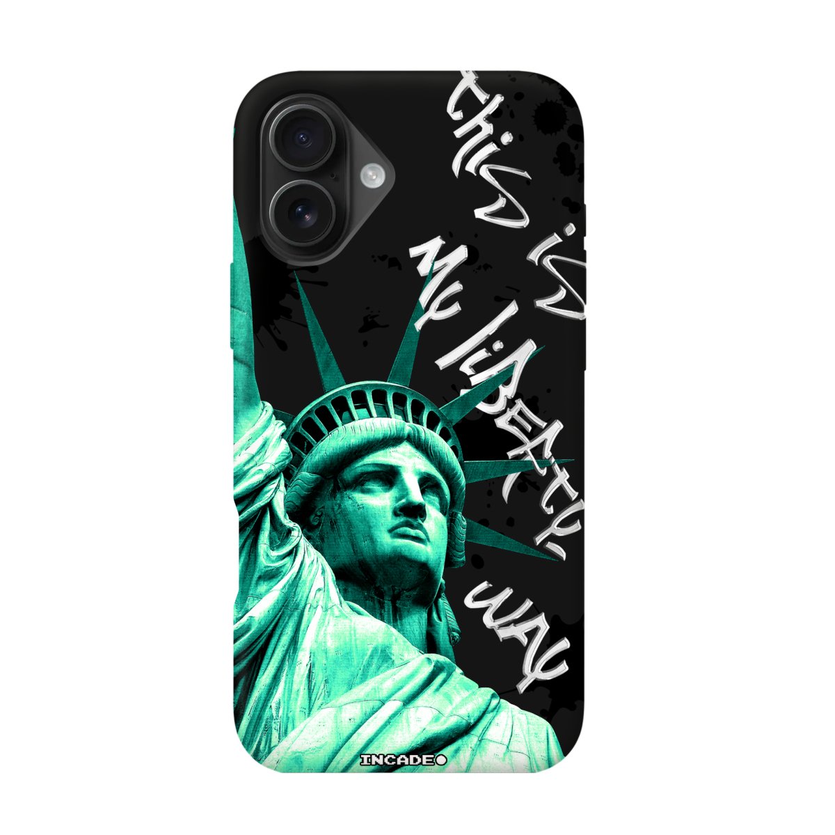 Чохол для iPhone 16 STATUE GREEN - INCADE