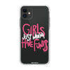 Чохол для iPhone 11 з принтом funds pink