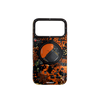 iPhone 17 Pro Чохол YoungKit Camouflage with Magnetic Ring | Orange Camo