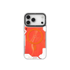 iPhone 17 Pro Max Чохол YoungKit Cyberpunk Luminous Case with Magnetic Ring | Lava Orange