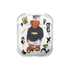 Чохол для AirPods 1 з принтом /2 king teddy