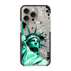 Чохол для iPhone 15 Pro Max з принтом STATUE GREEN